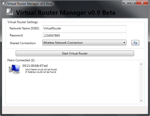 Virtual Router Software