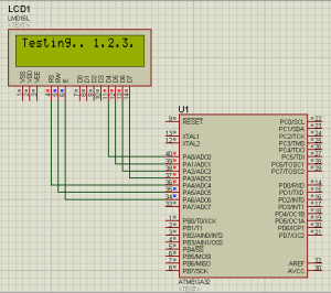 LCD-AVR-Interface