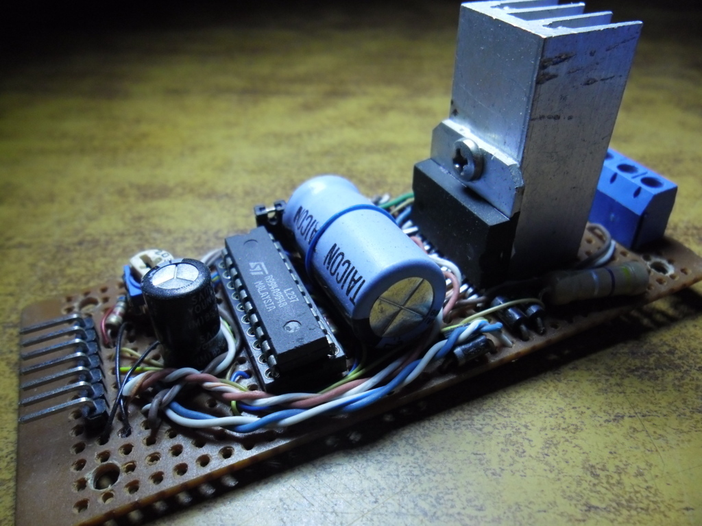 L297-L298 Stepper Driver – Vero-Board [Gallery]